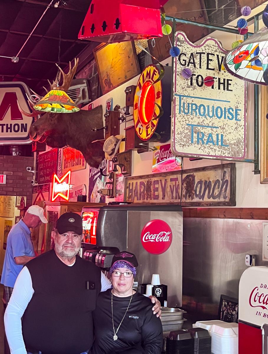 LOH The Best Green Chile Burger Rid Turquoise Trail Chapter 2015